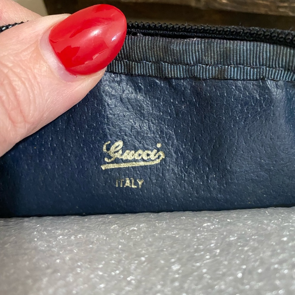 Vintage Gucci cosmetic clutch bag - Picture 6 of 11